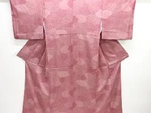 石畳に寄せ柄小紋着物